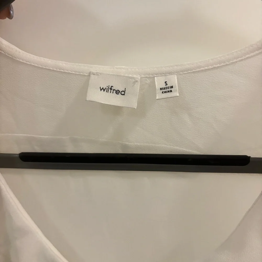 Wilfred Castelo Blouse Light Birch Size S - Picture 5 of 5